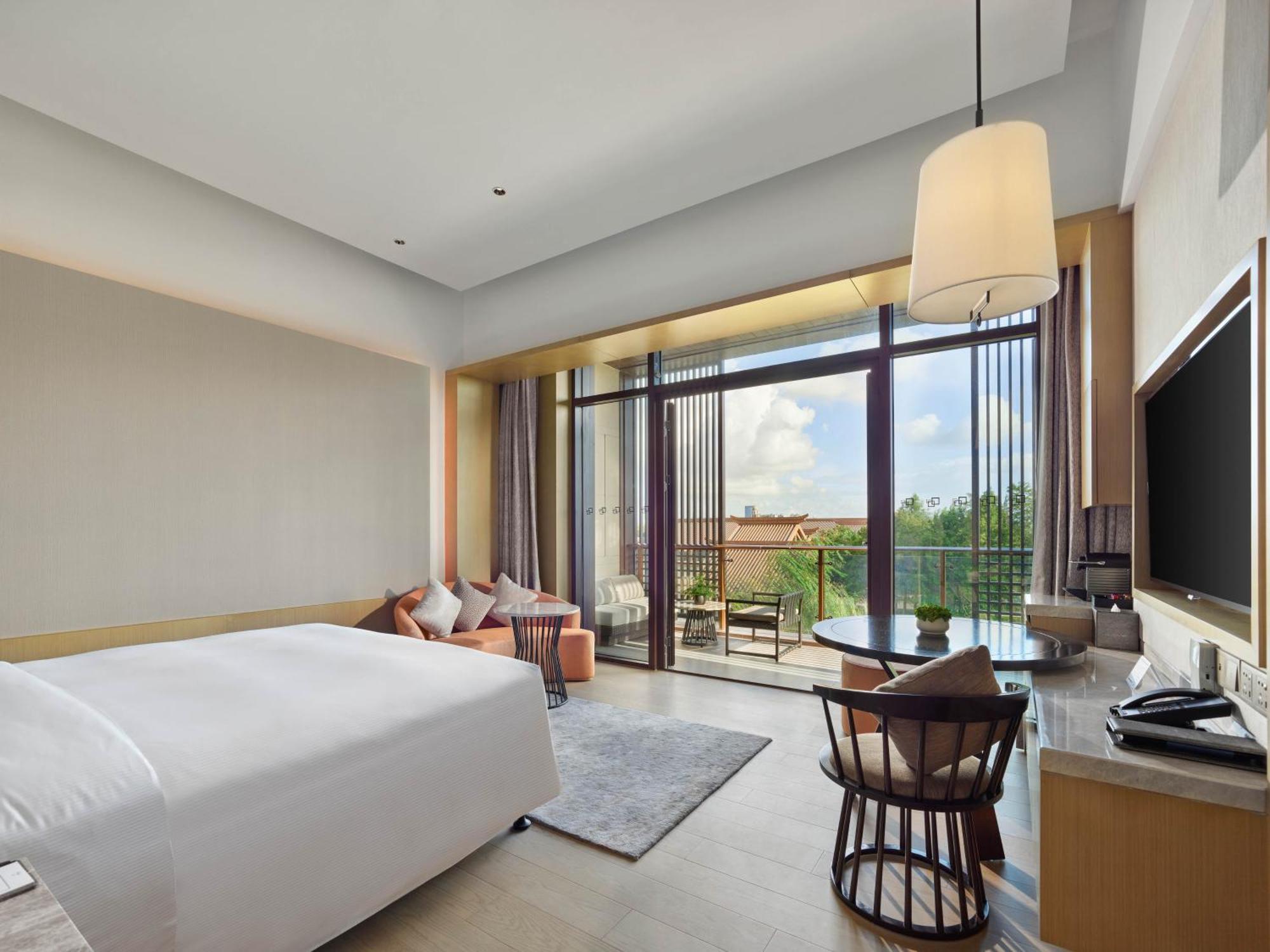 Hilton Shanghai Songjiang Guangfulin Екстер'єр фото