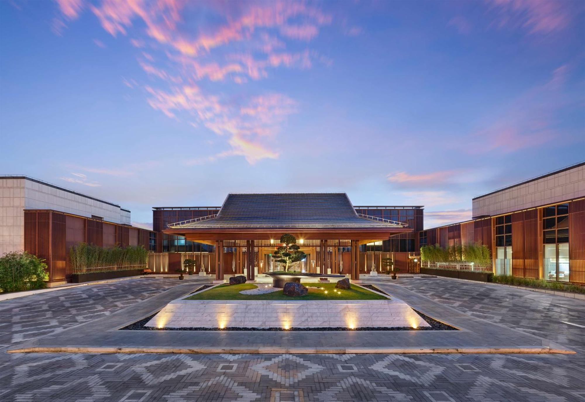 Hilton Shanghai Songjiang Guangfulin Екстер'єр фото