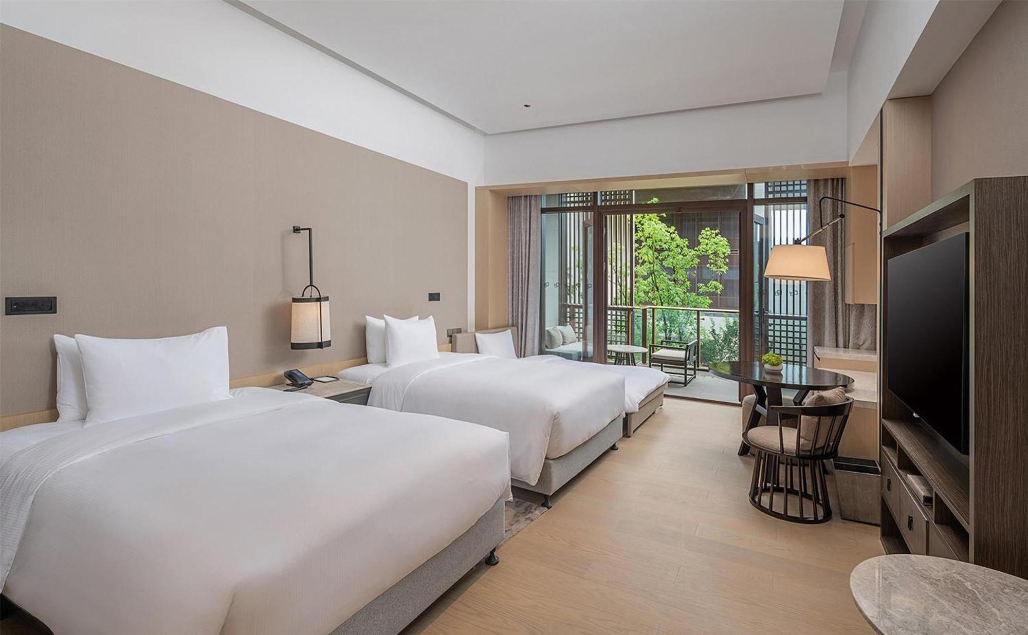 Hilton Shanghai Songjiang Guangfulin Екстер'єр фото